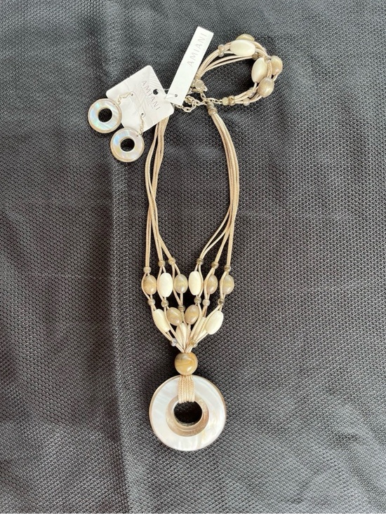 Amiani Jewelry - NWT AMIANI Resort Fashion 3-Piece Matching Set BOHO/COASTAL CHIC Jewelry